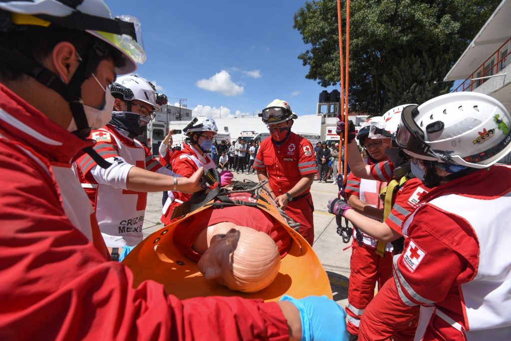 Participará Cruz Roja Mexicana en el Estado de México en Simulacro Nacional de Sismo
