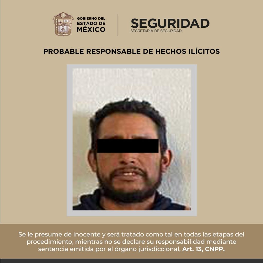 Detienen a un Hombre Posiblemente Responsable de Abuso Sexual en Tenango del Valle