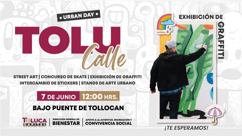 Jóvenes Toluqueños Podrán Mostrar su Talento y Participar en Concursos del Urban Day, Tolu Calle