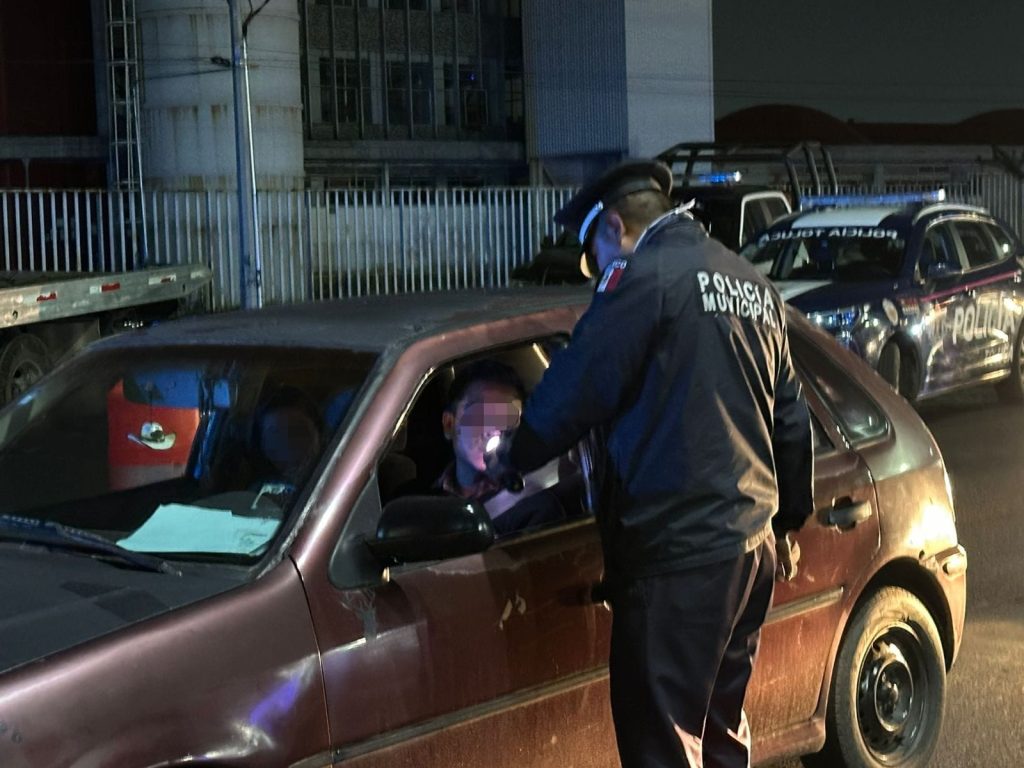Sorprende Programa Conduce sin Alcohol a 36 Automovilistas en Toluca