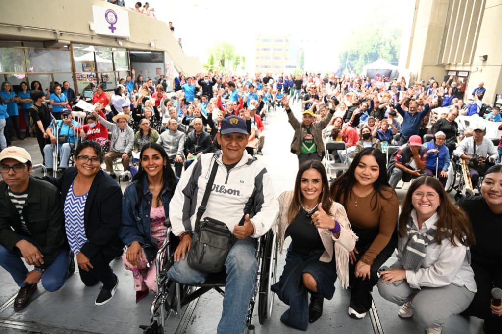 Entrega Alcaldía Cuauhtémoc 167 Apoyos de “Sonidos y Pasos de Vida” Para Personas con Discapacidad