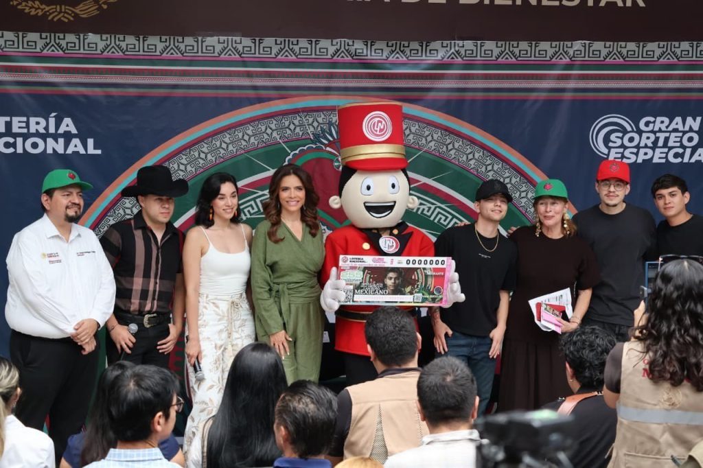Presentan en Nuevo León el Sorteo de Lotería Nacional Dedicado a las y los Paisanos Migrantes, “México con M de Migrante”