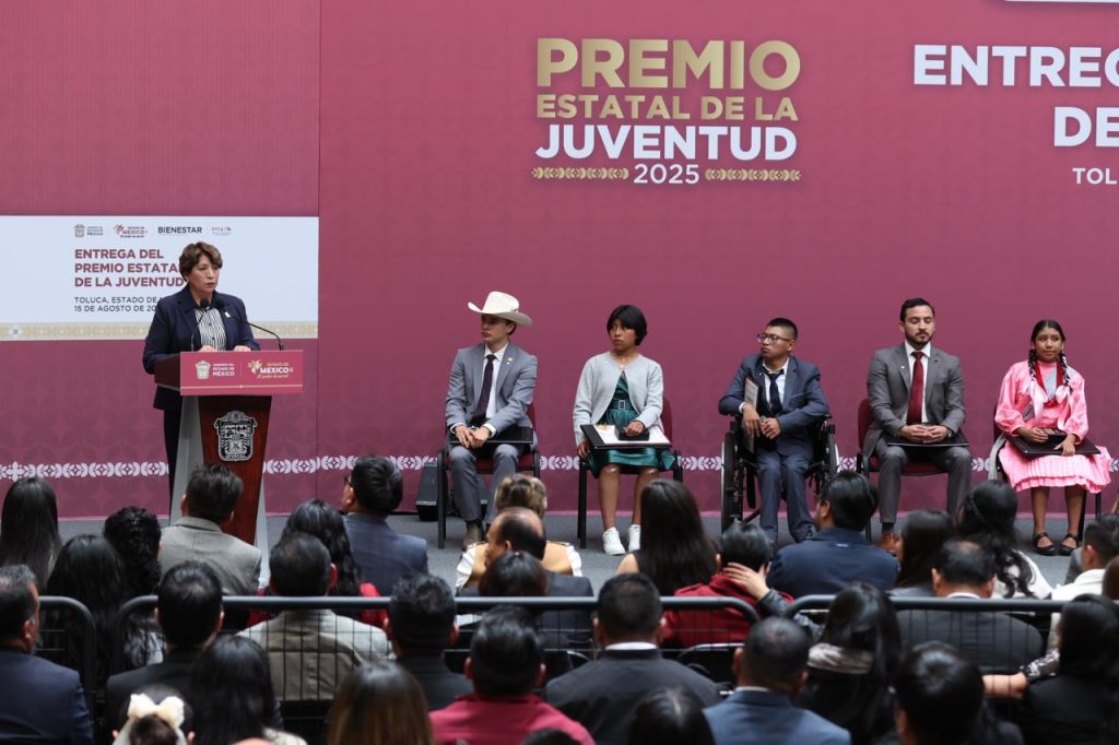 Reconocen con Premio Estatal de la Juventud 2025 al Talento e Impacto Social de Jóvenes Universitarios de la UAEMéx