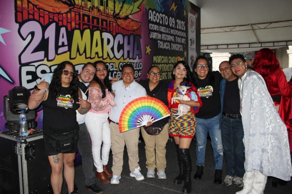 Hay Energía, Compromiso, Alegría y Respaldo Institucional y Social, Resaltó Meme Navarro en la Marcha del Orgullo LGBTTTIQANB+