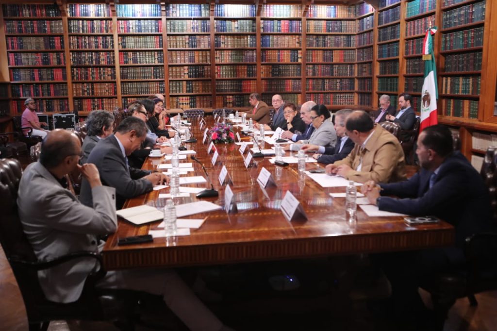 Acuerdan INE y Comisión Presidencial para la Reforma Electoral Trabajo Conjunto