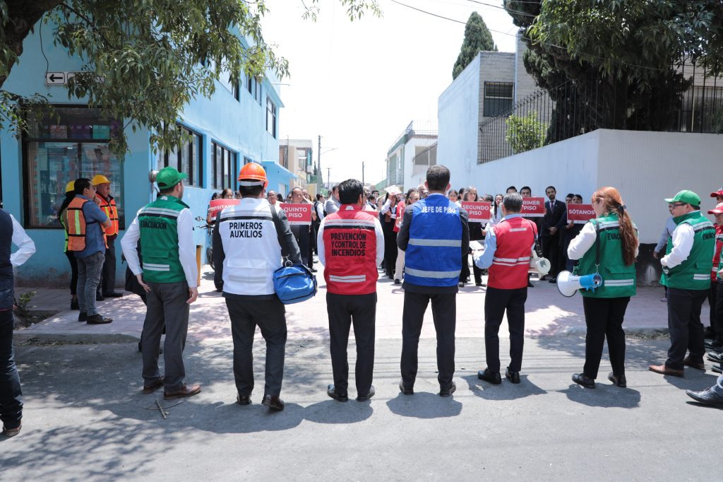 PJEdomex Participará en el Segundo Simulacro Nacional 2025