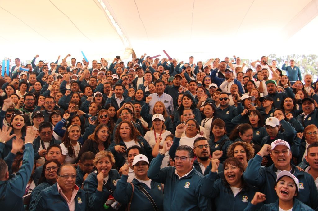 SMSEM, Presente en los Informes Regionales de la Gobernadora Delfina Gómez