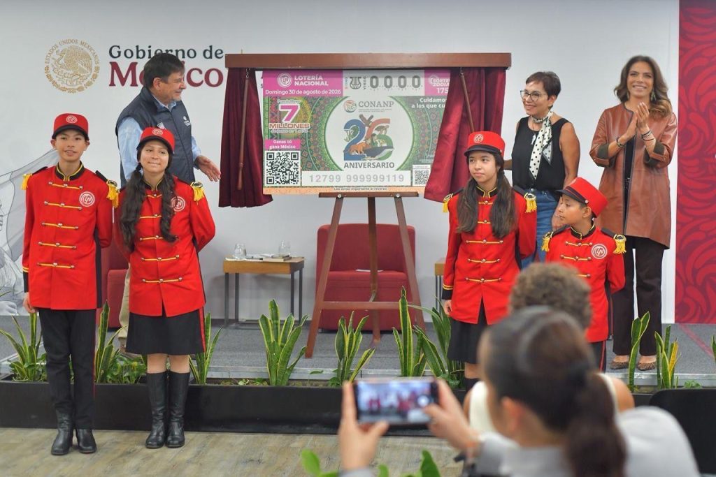 Billete de Lotería Nacional Conmemora 26 Aniversario de la Conanp