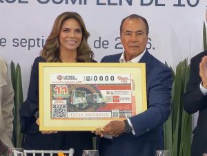 Billete de Lotería Nacional Lleva a Nivel Nacional la Historia de 57 Años del Metro