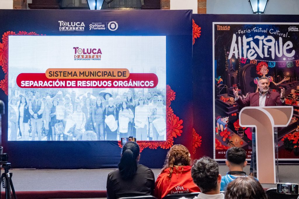 Ricardo Moreno Fortalece Acciones Ambientales con Separación de Desechos en Toluca